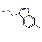 1H-Benzimidazole,5,6-dimethyl-1-propyl-