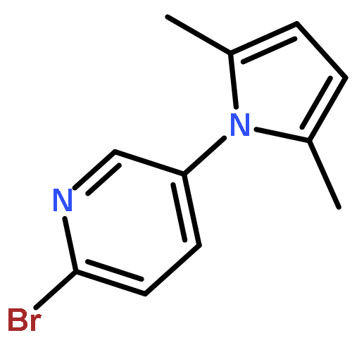 PYRIDINE, 2-BROMO-5-(2,5-DIMETHYL-1H-PYRROL-1-YL)-