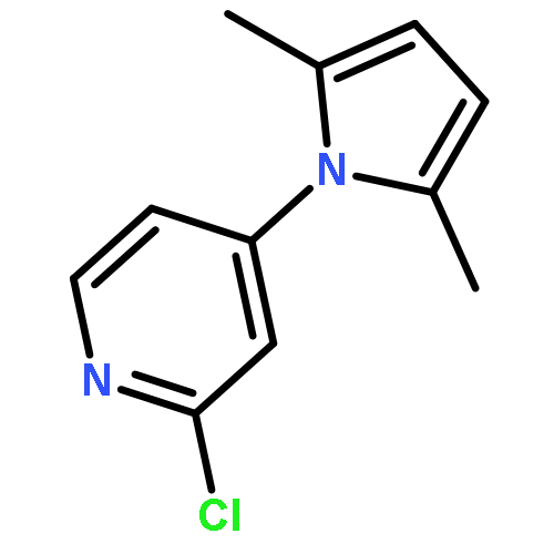 PYRIDINE, 2-CHLORO-4-(2,5-DIMETHYL-1H-PYRROL-1-YL)-