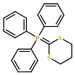 Phosphorane, 1,3-dithian-2-ylidenetriphenyl-