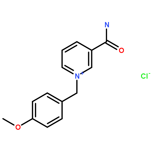 PYRIDINIUM, 3-(AMINOCARBONYL)-1-[(4-METHOXYPHENYL)METHYL]-, CHLORIDE