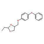 1,3-Dioxolane,2-ethyl-4-[(4-phenoxyphenoxy)methyl]-