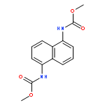 CARBAMIC ACID, 1,5-NAPHTHALENEDIYLBIS-, DIMETHYL ESTER