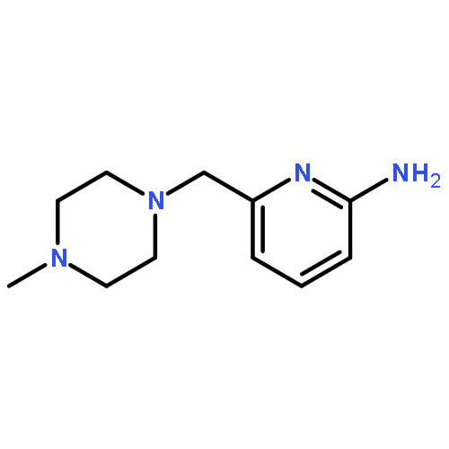 6-[(4-methyl-1-piperazinyl)methyl]-2-Pyridinamine