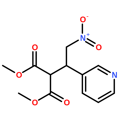 Propanedioic acid, [2-nitro-1-(3-pyridinyl)ethyl]-, dimethyl ester