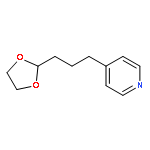 Pyridine, 4-[3-(1,3-dioxolan-2-yl)propyl]-