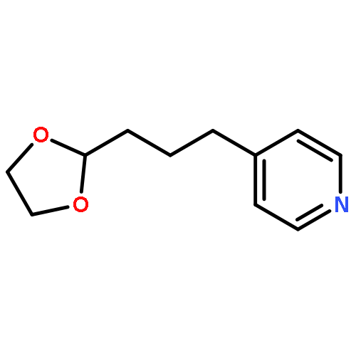 Pyridine, 4-[3-(1,3-dioxolan-2-yl)propyl]-