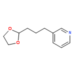 Pyridine, 3-[3-(1,3-dioxolan-2-yl)propyl]-