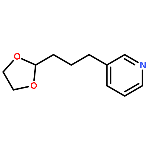 Pyridine, 3-[3-(1,3-dioxolan-2-yl)propyl]-