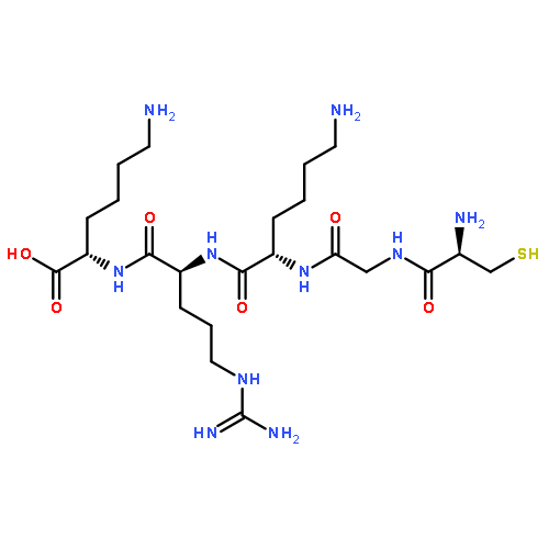 L-Lysine, L-cysteinylglycyl-L-lysyl-L-arginyl-