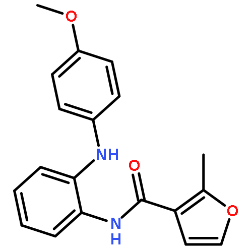 3-Furancarboxamide, N-[2-[(4-methoxyphenyl)amino]phenyl]-2-methyl-