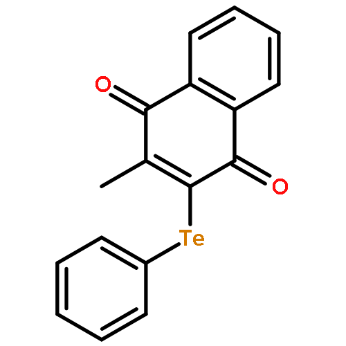 1,4-Naphthalenedione, 2-methyl-3-(phenyltelluro)-