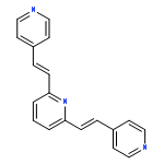 Pyridine, 2,6-bis[(1E)-2-(4-pyridinyl)ethenyl]-