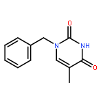 2,4(1H,3H)-Pyrimidinedione,5-methyl-1-(phenylmethyl)-