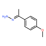 (1Z)-[1-(4-methoxyphenyl)ethylidene]hydrazine