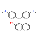 1-[bis[4-(dimethylamino)phenyl]methyl]naphthalen-2-ol