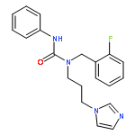 1-(2-fluorobenzyl)-1-[3-(1H-imidazol-1-yl)propyl]-3-phenylurea