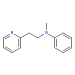 N-methyl-N-(2-pyridin-2-ylethyl)aniline