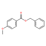 Benzoic acid,4-methoxy-, phenylmethyl ester