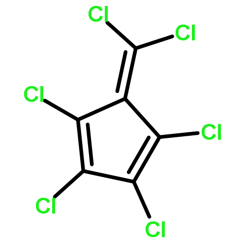 1,2,3,4-tetrachloro-5-(dichloromethylidene)cyclopenta-1,3-diene