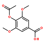 Benzoic acid,4-(acetyloxy)-3,5-dimethoxy-