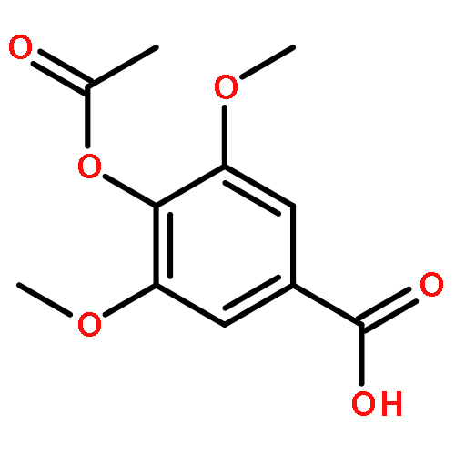 Benzoic acid,4-(acetyloxy)-3,5-dimethoxy-