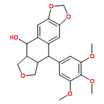 9-(3,4,5-trimethoxyphenyl)-5,5a,6,8,8a,9-hexahydro-[2]benzofuro[5,6-f][1,3]benzodioxol-5-ol