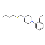 1-[(butylsulfanyl)methyl]-4-(2-methoxyphenyl)piperazine