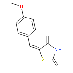 5-[(4-methoxyphenyl)methylidene]thiazolidine-2,4-dione