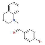 1-(4-bromophenyl)-2-(3,4-dihydroquinolin-1(2H)-yl)ethanone