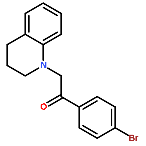 1-(4-bromophenyl)-2-(3,4-dihydroquinolin-1(2H)-yl)ethanone