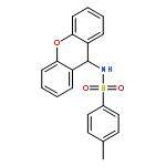 Benzenesulfonamide,4-methyl-N-9H-xanthen-9-yl-