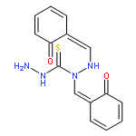 N''-[(Z)-(6-oxocyclohexa-2,4-dien-1-ylidene)methyl]-N'''-[(6-oxocyclohexa-2,4-dien-1-ylidene)methyl]thiocarbonohydrazide