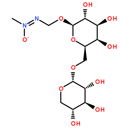 b-D-Glucopyranoside,(methyl-ONN-azoxy)methyl 6-O-b-D-xylopyranosyl- (9CI)