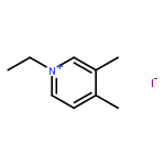 Pyridinium,1-ethyl-3,4-dimethyl-, iodide (1:1)