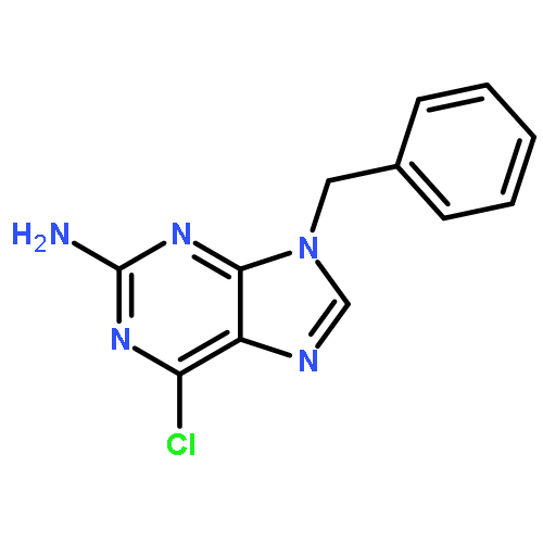 9-benzyl-6-chloro-9H-purin-2-amine