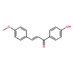 2-Propen-1-one,1-(4-hydroxyphenyl)-3-(4-methoxyphenyl)-