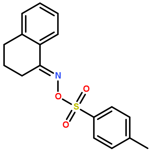 N-{[(4-methylphenyl)sulfonyl]oxy}-3,4-dihydronaphthalen-1(2H)-imine