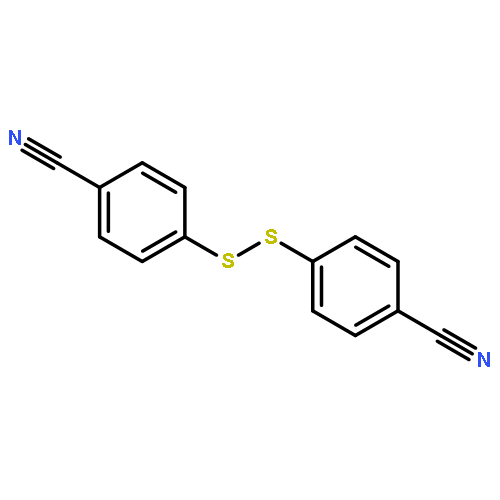 4,4'-disulfanediyldibenzonitrile