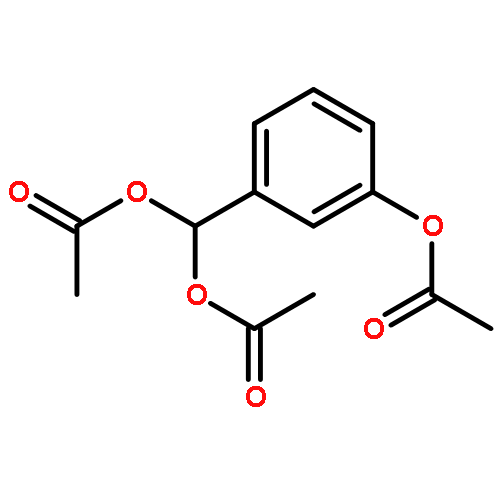 [3-(acetyloxy)phenyl]methanediyl diacetate