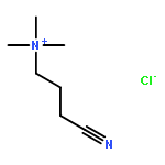 1-Propanaminium,3-cyano-N,N,N-trimethyl-, chloride (1:1)