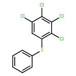 1,2,3,4-tetrachloro-5-phenylsulfanylbenzene