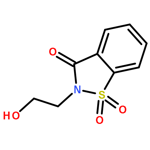 2-(2-hydroxyethyl)-1,1-dioxo-1,2-benzothiazol-3-one