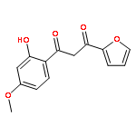 1-(furan-2-yl)-3-(2-hydroxy-4-methoxyphenyl)propane-1,3-dione