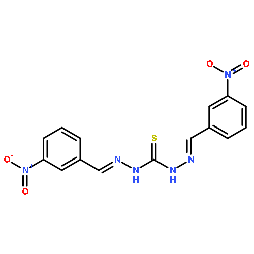 Carbonothioicdihydrazide, 2,2'-bis[(3-nitrophenyl)methylene]-