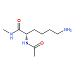 Hexanamide,2-(acetylamino)-6-amino-N-methyl-, (2S)-