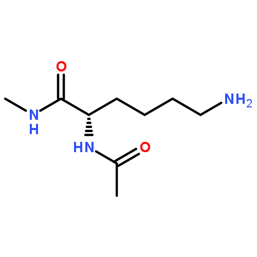 Hexanamide,2-(acetylamino)-6-amino-N-methyl-, (2S)-