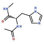 1H-Imidazole-5-propanamide,a-(acetylamino)-N-methyl-, (aS)-