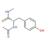 Benzenepropanamide, a-(acetylamino)-4-hydroxy-N-methyl-,(aS)-