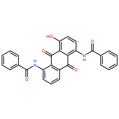 Benzamide,N,N'-(9,10-dihydro-4-hydroxy-9,10-dioxo-1,5-anthracenediyl)bis-